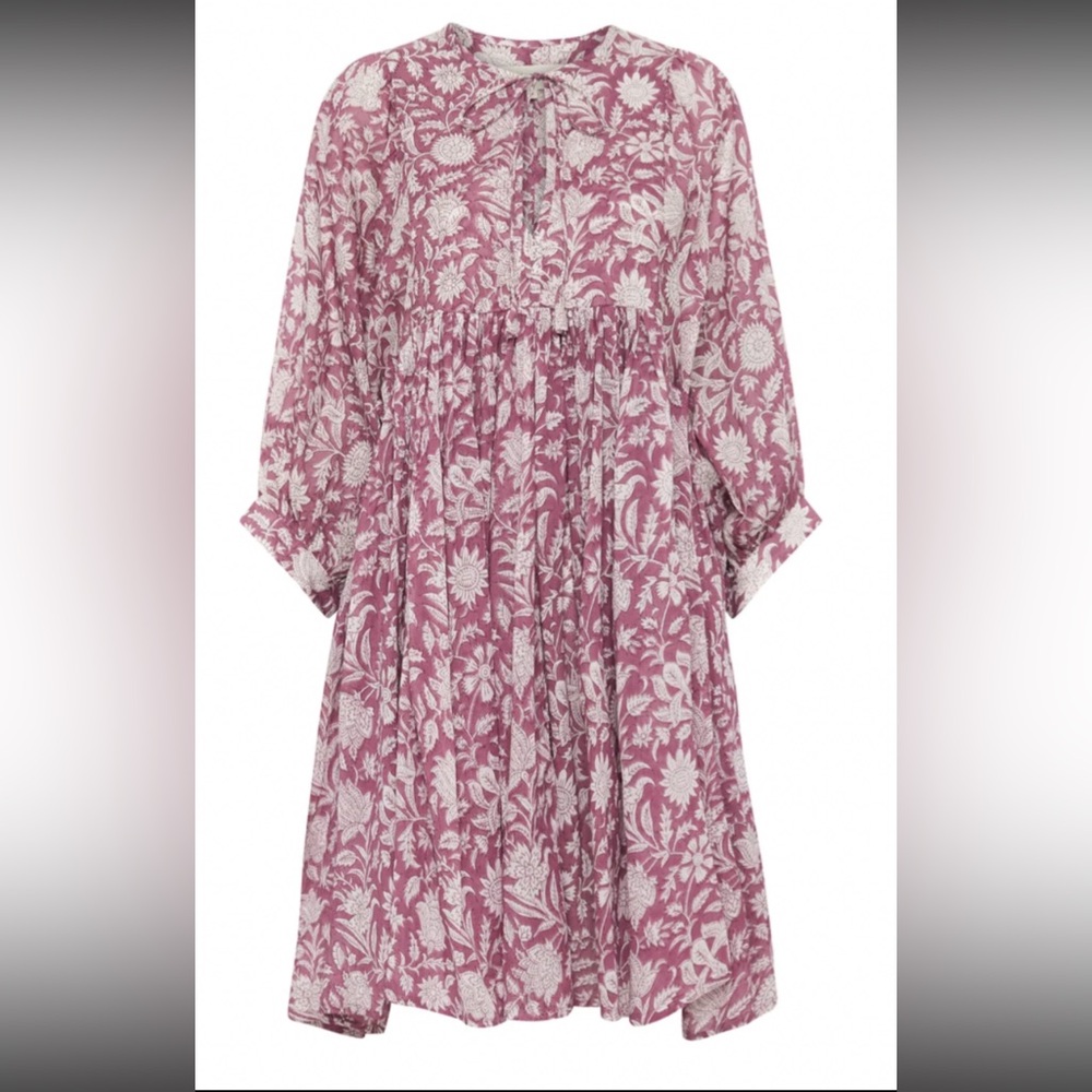 Daughters of India Kyra Mini Dress - Musk